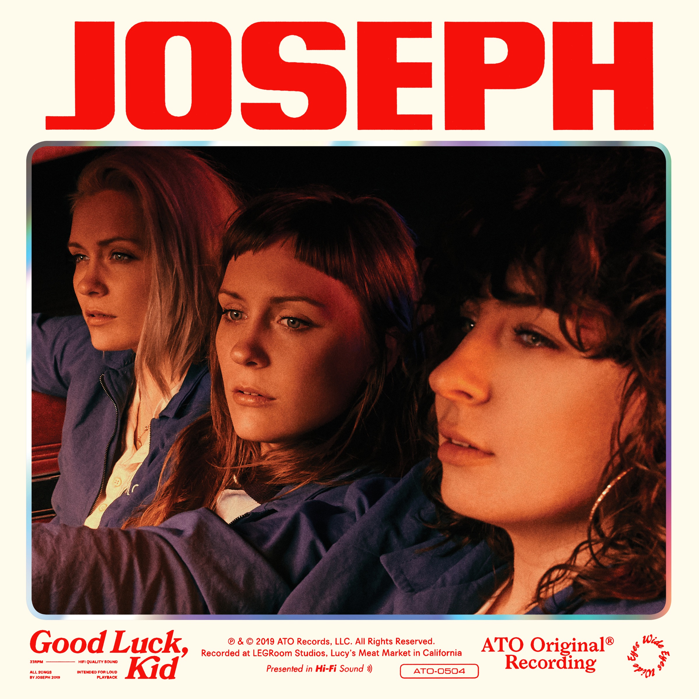 Album Art for "Good Luck, Kit" by Joseph